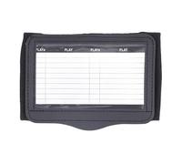 Asistente para el entrenamiento de la pulsera de fútbol Panel educativo con cubierta transparente para fútbol Hockey Adecuado para adultos y niños Material: Nylon