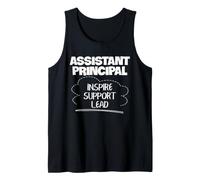 Asistente Principal Inspire Apoyo Líder de Escuela Líder Camiseta sin Mangas