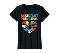 Asistente Principal Líder de Escuela Corazón Camiseta