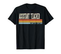 Asistente Profesor Semana Retro Vintage Regreso A Clases Día Camiseta
