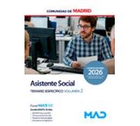 Asistente social. Comunidad Autónoma de Madrid. Temario específico. Volumen 2