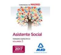 Asistentes sociales de la Comunidad de Madrid Temario especifico volumen 3