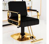 Asiwnshw Silla de salón para Estilista, Silla de Peluquero Moderna Silla de Estilista giratoria de 360 ° Bomba hidráulica Silla de Peinado SPA Equipo de Belleza para Estilista Mujer Hombre(C)
