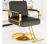 Asiwnshw Silla de salón para Estilista, Silla de Peluquero Moderna Silla de Estilista giratoria de 360 ° Bomba hidráulica Silla de Peinado SPA Equipo de Belleza para Estilista Mujer Hombre(D)