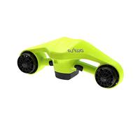Asiwo Submarina Scooter con Dual Motor Patinete Subacuático EléctricoOLED De Montaje En Cámara De Acción para bucear, Nadar, bucear, Aventuras y perseguir Peces (Verde)