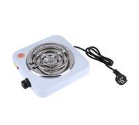 Asixx - Estufa eléctrica, 220 V, 1000 W, estufa eléctrica de metal, para calentar café, agua y té, ideal para oficina, dormitorio o apartamentos pequeños
