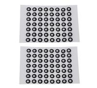 Asixxsix 1120 Marcadores de Escáner 3D, Adhesivo Fuerte Altamente Reflectante, Punto de Seguimiento Reutilizable de 3 Mm y 6 Mm, con Prueba de Agua a Prueba de Desgarros, para Análisis de