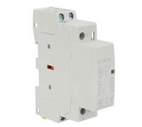 Asixxsix 2P 16A Contactor AC, 2NO Carril DIN, 230VAC, Bajo Ruido, Ahorro | Interruptor electromagnético 25A Ith, 50/60Hz, 500VAC Ui, tamaño compacto, para cableado doméstico, fácil instalación,