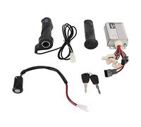 Asixxsix 48V 1000W Brushed Speed Controller Kit, Controlador de Motor con puño de Gas y Llave de Bloqueo, para Bicicleta eléctrica Triciclo Scooter Go Kart