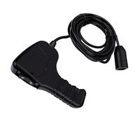 Asixxsix 83665 Control Remoto de Cabrestante para Camión Enchufable, Agarre Ergonómico y Cable en Forma de D de 12 Pies para Reemplazo de Warn M8000 M12000 VR12000 Zeon 10S XD9000i