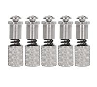 Asixxsix Abrazadera del prensatelas de Muelle, 5 Piezas de Acero Inoxidable prensatelas de Aguja para máquina de Coser Abrazadera del prensatelas para máquina de Coser Industrial