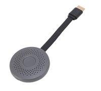 Asixxsix Adaptador de Pantalla Inalámbrico, Dispositivo de Duplicación de Pantalla HD 1080P, Receptor con Alimentación USB C y WiFi 2.4G 5G, para iOS TV Soporte DLNA