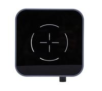 Asixxsix Agitador Magnético, Mini Mezclador Magnético de Velocidad Ajustable de 300 a 1500 Rpm con Barra Agitadora para Laboratorio, Capacidad de 2 Litros, Placa de Vidrio (Enchufe de la UE 100-240V)