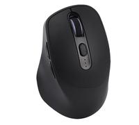 Asixxsix AI Mouse, Matón Inalámbrico Bluetooth USB con Integración de Chatgpt de Búsqueda de Traducción de Voz, Diseño Ergonómico Recargable, para Tableta de Laptop de PC (Black)