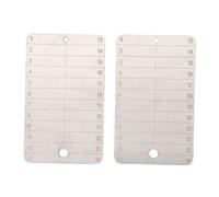 Asixxsix Almacenamiento de Frases de Semillas Criptográficas con Clave de Bitcoin de 24 Palabras, Placa de Semillas de Bitcoin de 2 Piezas, Placa de Acero de Almacenamiento de Semillas