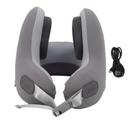 Asixxsix Almohada de Cuello de Viaje con Auriculares Bluetooth, Almohada de Cuello de música de reducción de Ruido en Forma de Espuma de Memoria para casa, Oficina, Vuelo, Coche