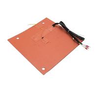 Asixxsix Almohadilla calentadora de silicona, 120V 800W 305 x 301mm Cama calentadora flexible universal para impresora 3D K1 Máximo calor en la placa de construcción de aluminio