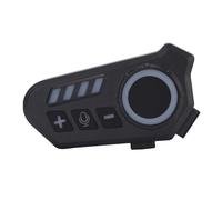 Asixxsix Altavoz para Casco de Moto, IP68 a Prueba de Agua HiFi estéreo de reducción de Ruido de Sonido Auricular Bluetooth Inalámbrico para Moto, Respuesta automática y Control por Voz