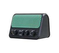 Asixxsix Amplificador de Guitarra Eléctrica, Altavoz Bluetooth de Amplificador Mini de Guitarra de 20W con Modos de Máquina de Ritmo de 30 Tono Incorporados, Efectos de Sobremarcha