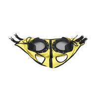 Asixxsix Anteojeras para Caballos, Cubierta para Ojos a Prueba de con Anteojeras Ajustables de Media Copa para Carreras y Entrenamiento, Media Cubierta Opaca de Malla Ligera y