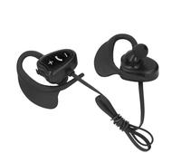 Asixxsix Auriculares de natación, Resistentes al Agua IPX8, con cancelación de Ruido, de conducción ósea, con avisos de Voz Inteligentes, para Correr, Andar en Bicicleta y Trabajar. (Black)