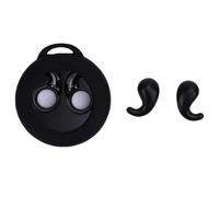 Asixxsix Auriculares para Dormir, Mini Auriculares inalámbricos Bluetooth 5.3 con Bloqueo de Ruido, Auriculares para Dormir con traducción de Idiomas, para Dormir de Lado, Dormir (Black)