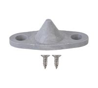 Asixxsix Base Central de la Bañera de Reemplazo para Congelador de Helado, Componente Central del Cubo de Helado ABS, Piezas de Máquina de Fabricantes de Helados, Instalación Fácil