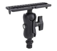 Asixxsix Base de Montaje para sonda de Pesca, Soporte Universal para sonda de Pesca con rotación de 360° para embarcación Marina Kayak Pontón Canoa Helix