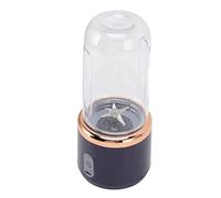 Asixxsix Batidora, Batidora Portátil con Carga USB y 6 Cuchillas, Batidora Personal sin Cable con Botella y Tapa, Batidora de Alta Velocidad para Smoothies Zumos Batidos Fruta Congelada