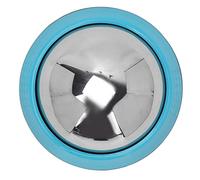 Asixxsix Bola de Rodillo de Masaje en Frío, Rodillo Muscular de Acero Inoxidable para Aliviar el Dolor con Enfriamiento de Gel, para Masaje de Glúteos, Hombros y Columna Cervical