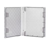 Asixxsix Caja Antiestática para Disco Duro de 2,5 Pulgadas, Verde, Material PP, para Seguridad de Datos, Fácil Conexión sin Extracción (Gray)