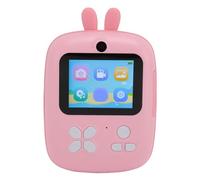 Asixxsix Cámara de Impresión para Niños, Impresión Térmica sin Tinta 48M 1080P HD Cámaras Duales Cámara de, para Niños Pequeños con Pantalla de 2,4 Pulgadas Batería de 1800 MAh para Pequeños (Pink)