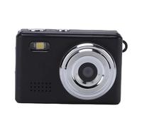 Asixxsix Cámara Digital, 1080P HD 2MP Cámara de Vídeo Pequeña Portátil con Correa para la Muñeca, Cámara Llavero para Estudiantes, Registros de Vida de Viajes en el Campus, Cámaras (Black)