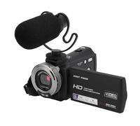 Asixxsix Cámara Digital de 30 MP, Grabación de Vídeo HD, Control Remoto, Pantalla LCD a Color, Visión Nocturna, Pantalla TFT LCD de 3,0 Pulgadas, Videocámara con Zoom Digital 16X y