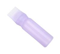 Asixxsix Champú para Teñir el Cabello, Cepillo para Botellas, Herramienta para Teñir el Cabello, Aplicador de Peine, Herramientas para el Duraderas para Uso Profesional (BLUE)