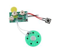 Asixxsix Chip de Sonido de Voz Grabable de 60 Segundos para Tarjetas de Felicitación Hechas a Mano, Módulo de Grabación de Batería Reemplazable para Manualidades, Chip de Tarjeta de Felicitación de