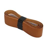Asixxsix Cinta de Agarre para Raqueta de Tenis, Cuero fácil de enrollar precortado Agarre para Raqueta de bádminton Antideslizante absorción del Sudor sobregrips para Raqueta de Tenis (Marrón)