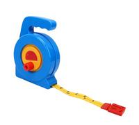 Asixxsix Cinta Métrica para Niños, Cinta Métrica Retráctil con Bloqueo Automático de 100 Cm, Tabla de para Niños con Ergonómico para Estudio de Matemáticas, Medición Artesanal (suave)