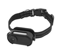 Asixxsix Collar de la cámara del Gato, HD 1080P con grabación de vídeo, pequeñas cámaras de acción, la cámara del Cuerpo para Mascotas, para el Gato/Perro de Seguimiento (Black)