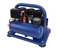 Asixxsix Compresor de Aire Inalámbrico, Compresor de Aire sin Escobillas de 18 V, Horizontal, Silencioso, Ligero, de 3 L, con Batería Compatible con BL1850 para Neumáticos, Pistolas de Clavos,