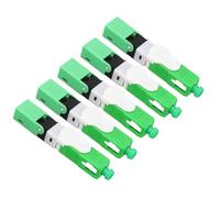 Asixxsix Conector Frío de Fibra óptica, Conector Rápido SC de Baja Pérdida de Inserción, Rápido FTTH con 20 Juegos de Accesorios para Cable de Fibra Monomodo de Red CATV