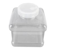 Asixxsix Contenedor de agua destilada de 5 l, resistente a grietas, fácil de reemplazar, fabricado en PP, de plástico, ideal para el hogar y la belleza (WHITE)