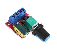 Asixxsix Controlador de Velocidad del Motor PWM DC con Interruptor de Control de Tubo Fusible de Alta Eficiencia para Atenuador LED, Regulador 5V-28V 5A para Entusiastas del Bricolaje