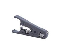 Asixxsix Cortador de Alambre Redondo/plano UTP STP Herramienta de Pelado - Paleta/ala Ajustable para Diferentes Espesores de Aislamiento - Diseño Pequeño y Compacto