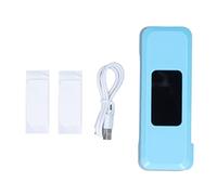 Asixxsix Descargador de Inodoro por Inducción Automático Fácil de Instalar con Sensor de Alta Sensibilidad para Restaurantes y Hoteles (BLUE)