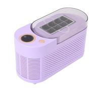 Asixxsix Encimera de Fabricantes de Hielo, 8 Cubitos de Hielo Listos en 10 Minutos, Máquina de Hielo Portátil, Máquina de Fabricación de Hielo Compacta para el Hogar, Cocina, Camping, RV (Enchufe