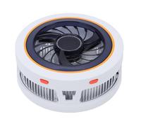 Asixxsix Enfriador de Teléfono Magnético, Ventilador de Refrigeración RGB Portátil con Imanes Fuertes 12N, Control de Temperatura AI, Interfaz Tipo C, 4 Engranajes, para Teléfonos