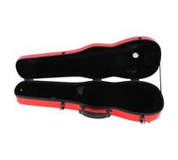 Asixxsix Estuche de Violín de Tamaño Completo, Caja de Almacenamiento de Violín 4/4 Fibra de Carbono con Cáscara Dura de Calibre de Humedad para 4/4 3/4 1/2 1/8 Violines de Tamaño
