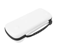 Asixxsix Estuche Rígido de Transporte para ROG Ally y ROG Ally X 7" 2025, Bolsa Protectora de Cuero PU EVA a Prueba de Golpes, Bolsa de Viaje Portátil para Consola y Accesorios (White)