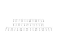 Asixxsix Etiquetas adhesivas para teclados de piano, silicona removible, brillan en la oscuridad, 88 teclas, tamaño completo Etiquetas adhesivas para notas de teclado (BLACK)